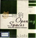 Opening Spaces Design as Landscape Architecture PDF电子版封面 3764370130