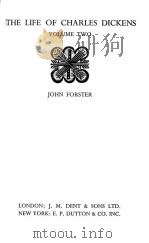 The life of Charles Dickens volume two（1927年 PDF版）