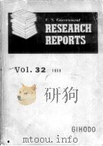 U.S.Government Research Reports Vol.32 1959（ PDF版）