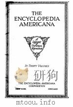 THE ENCYCLOPEDIA AMERICANA VOLUME 25 1923 PDF电子版封面