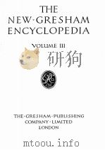 THE NEW GRESHAM ENCYCLOPEDIA VOLUME III（ PDF版）