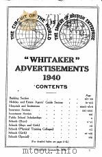 Whitaker‘s almanack 1940（ PDF版）