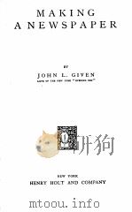 Making a newspaper（1907年 PDF版）
