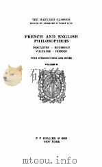 the harvard classics french and englis volume 34 1889 PDF电子版封面 charles w eliot lld