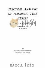 SPECTRAL ANALYSIS OF ECONOMIC TIME SERIES（ PDF版）