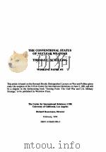 THE CONVENTIONAL STATUS OF NUCLEAR WEAPONS  W（1994 PDF版）