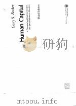 HUMAN CAPITAL THIRD EDITION PDF电子版封面 0226041190
