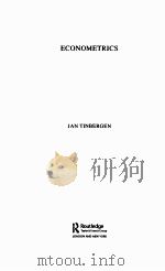 ECONOMETRICS（ PDF版）