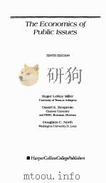 THE ECONOMICS OF PUBLIC ISSUES TENTH EDITION PDF电子版封面 0673994600 ROGER LEROY MILLER,DANIEL K.BE
