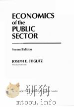 ECONOMICS OF THE PUBLIC SECTOR SECOND EDITION PDF电子版封面 JOSEPH E.STIGLITZ