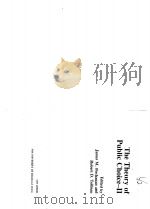 THE THEORY OF PUBLIC CHOICE-2 PDF电子版封面 0472100408 JAMES M.BUCHANAN AND ROBERT D.