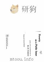 POVERTY AS A PUBLIC ISSUE PDF电子版封面 BEN B.SELIGMAN