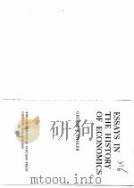 ESSAYS IN THE HISTORY OF ECONOMICS PDF电子版封面 GEORGE J.STIGLER