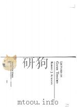 LECTURES ON GAME THEORY PDF电子版封面 0813375789