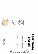 FAIR TRADE FOR ALL:HOW TRADE CAN PROMOTE DEVELOPMENT PDF电子版封面 0199290903 JOSEPH E.STIGLITZ AND ANDREW C