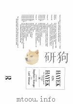 HAYEK ON HAYEK:AN AUTOBIOGRAPHICAL DIALOGUE PDF电子版封面 0415035260