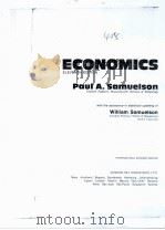 ECONOMICS ELEVENTH EDITION PDF电子版封面 0070545952 PAUL A.SAMUELSON,WILLIAM SAMUE