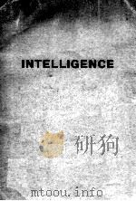 Intelligence 1936 PDF电子版封面