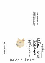 MONEY,INTEREST AND WAGES:COLLECTED ESSAYS ON ECONOMIC THEORY VOLUME 2 PDF电子版封面 063112537X JOHN HICKS