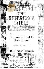 the reference shelf government fund for unemployment volume vi number 5（1929 PDF版）