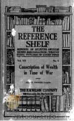 THE REFERENCE SHELF VOLUME Ⅶ NUMBER 5（1930年 PDF版）