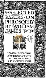 SELECTED PAPERS ON PHILOSOPHY（1918年 PDF版）