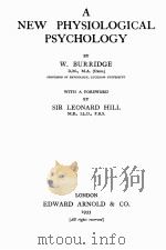 A New Physiological Psychology（1933 PDF版）
