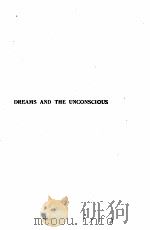 DREAMS AND THE UNCONSCIOUS（1922 PDF版）