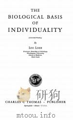 The Biological Basis of Individuality（1945 PDF版）