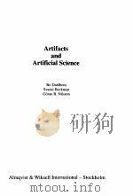 ARTIFACTS AND ARTIFICIAL SCIENCE PDF电子版封面 BO DAHLBOM,SVANTE BECKMAN,GORA