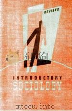 INTRODUCTORY SOCIOLOGY 1940 PDF电子版封面