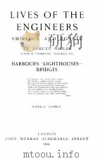 LIVES OF THE ENGINEERS V.2 1904 PDF电子版封面 SAMUEL SMILES