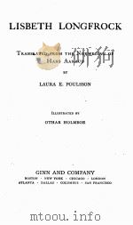 LISBETH LONGFROCK 1907 PDF电子版封面 LAURA E.POULSSON