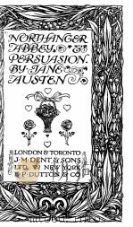NORTHANGEN ABBEY AND PERSUASION（1924 PDF版）