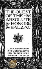 THE QUEST OF THE ABSOLUTE（1908 PDF版）