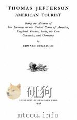 THOMAS JEFFERSON AMERICAN TOURIST（1946 PDF版）
