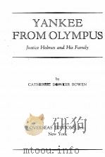 yankee from olympus 1943 PDF电子版封面 catherine drinker bowen