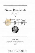 WILLIAM DEAN HOWELLS A STUDY（1924 PDF版）