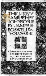 life of samuel johnson vol.2（1906 PDF版）