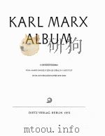 KARL MARX ALBUM 1953 PDF电子版封面