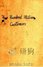 FOUR HUNDRED MILLION CUSTOMERS PDF电子版封面 CARL CROW
