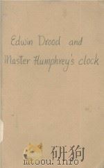 EDWIN DROOD & MASTER HUMPHREY‘S CLOCK PDF电子版封面 CHARLES DICKENS