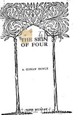 THE SIGN OF FOUR 1922 PDF电子版封面 A. CONAN DOYLE