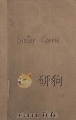 SISTER CARRIE 1935 PDF电子版封面