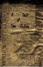A TALE OF TWO CITIES PDF电子版封面