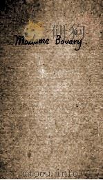 MADAME BOVARY PDF电子版封面