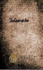 SALAMMBO 1931 PDF电子版封面