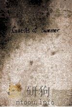 GUESTS OF SUMMER 1930 PDF电子版封面 PAUL M. FULCHER