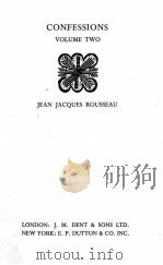 CONFESSIONS 1931 PDF电子版封面
