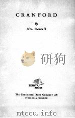 CRANFORD（1946 PDF版）